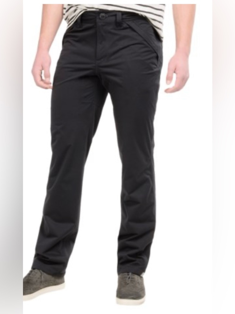 NAU MEN'S CRANKY COMMUTER PANTS SOFTSHELL WATERPROOF STRETCH TAPED 32